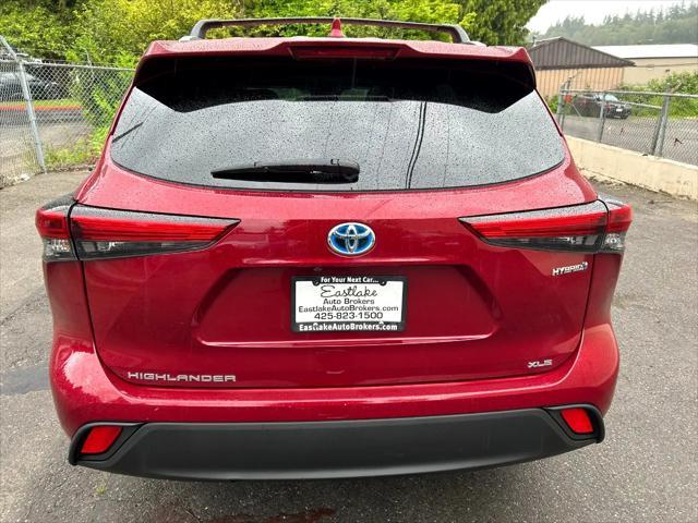 used 2021 Toyota Highlander Hybrid car, priced at $37,995