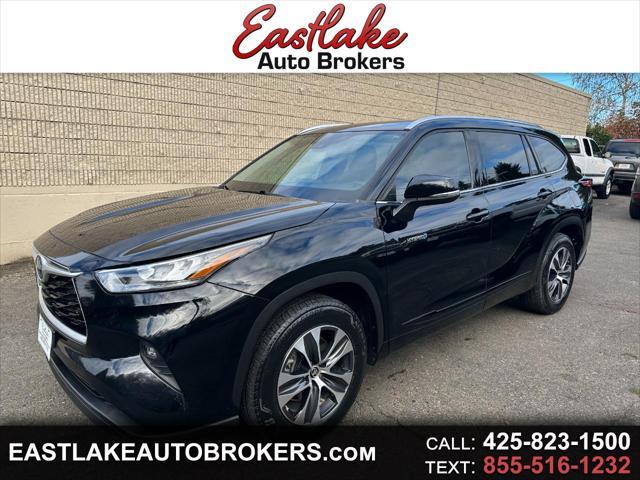 used 2021 Toyota Highlander Hybrid car, priced at $36,995