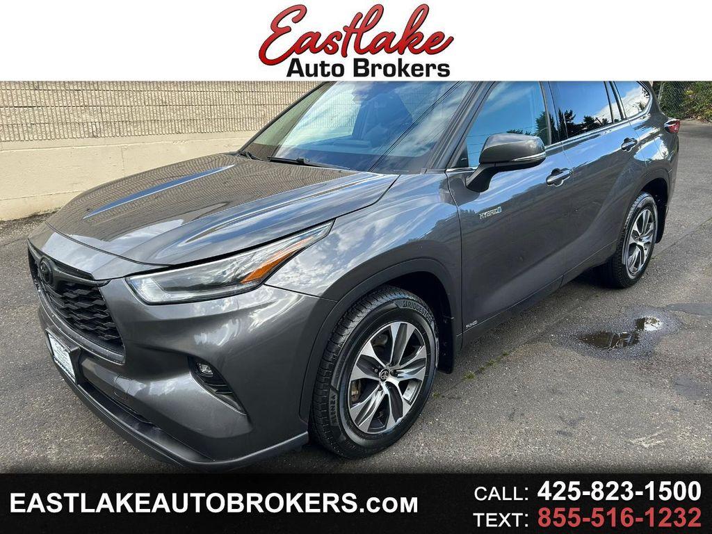used 2021 Toyota Highlander Hybrid car, priced at $35,995