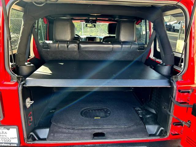 used 2018 Jeep Wrangler JK Unlimited car, priced at $21,995