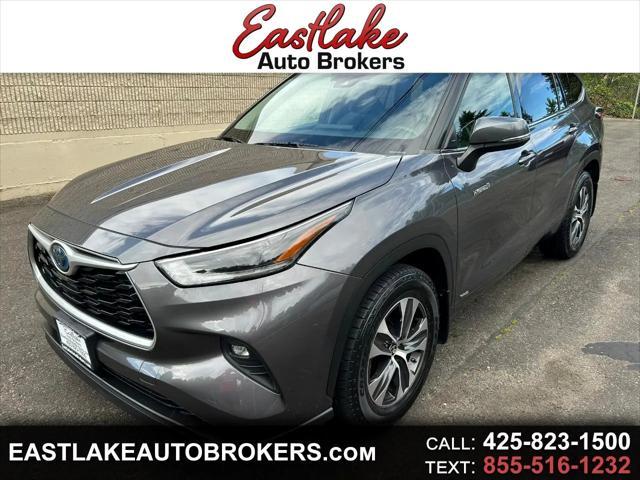 used 2021 Toyota Highlander Hybrid car, priced at $31,950