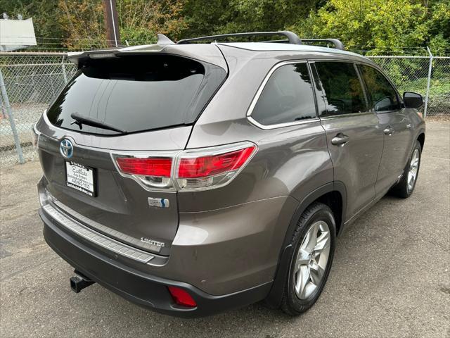 used 2016 Toyota Highlander Hybrid car, priced at $22,950