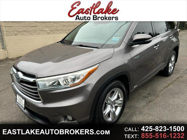 used 2016 Toyota Highlander Hybrid car, priced at $22,950