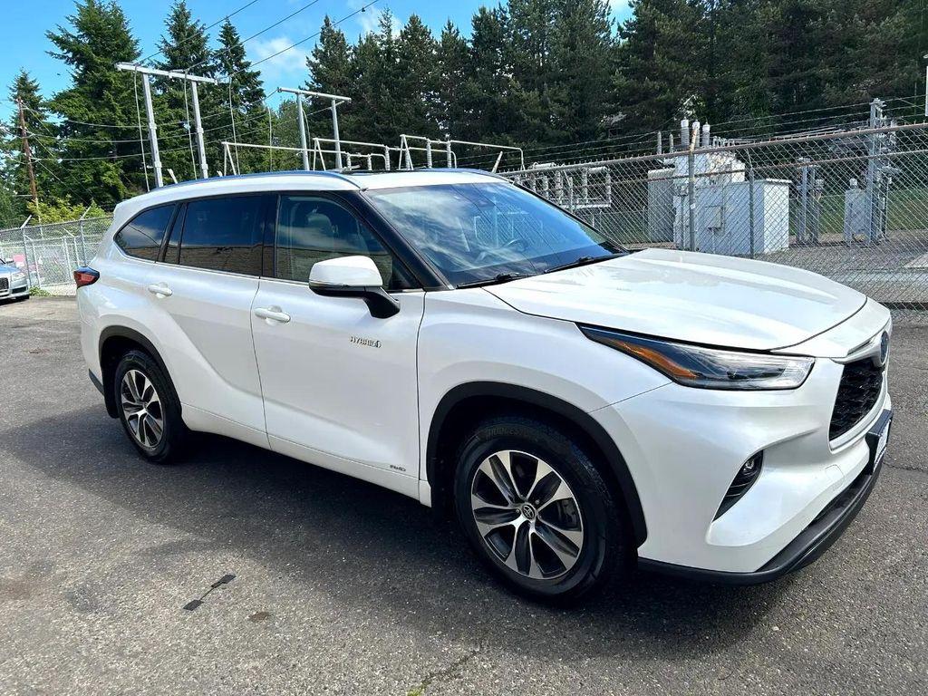 used 2021 Toyota Highlander Hybrid car, priced at $36,995