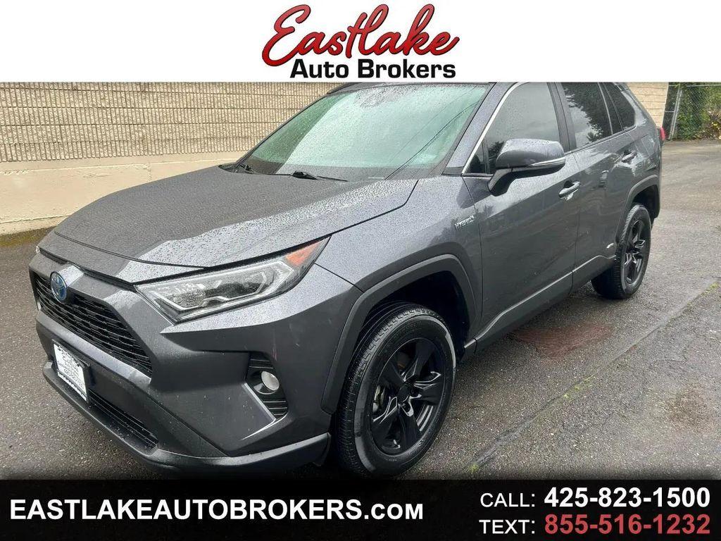 used 2021 Toyota RAV4 Hybrid car, priced at $27,995