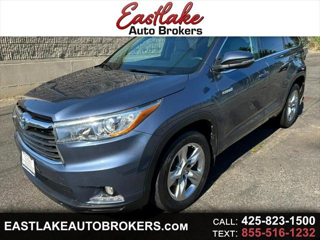 used 2015 Toyota Highlander Hybrid car, priced at $26,950