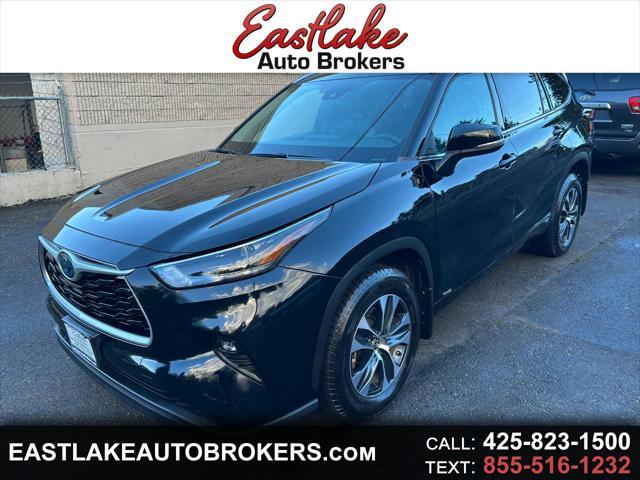 used 2022 Toyota Highlander Hybrid car, priced at $34,995