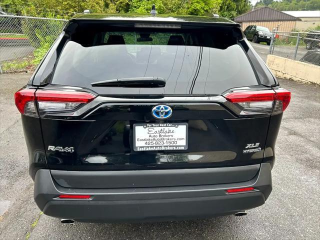 used 2021 Toyota RAV4 Hybrid car, priced at $26,995