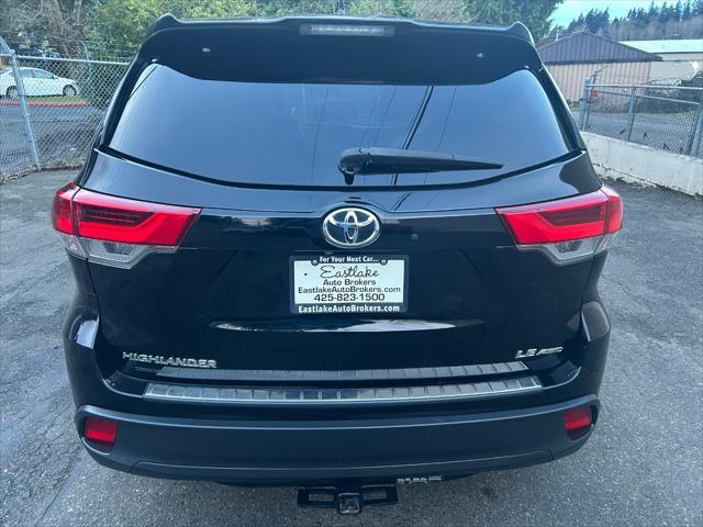 used 2017 Toyota Highlander car, priced at $19,995