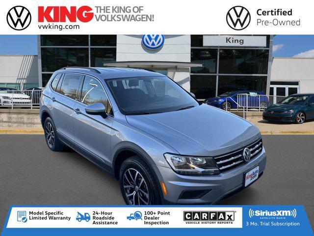 used 2021 Volkswagen Tiguan car, priced at $20,499