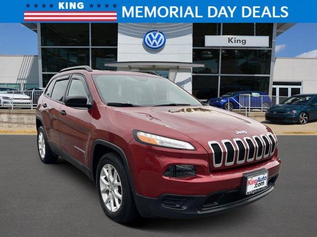 used 2016 Jeep Cherokee car, priced at $13,499