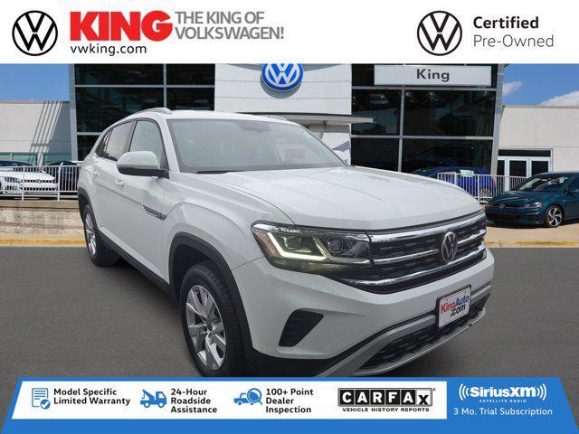 used 2020 Volkswagen Atlas Cross Sport car, priced at $20,924