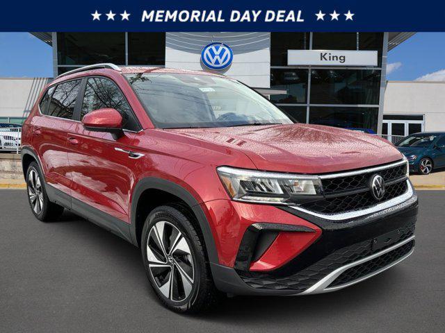 new 2024 Volkswagen Taos car, priced at $26,703