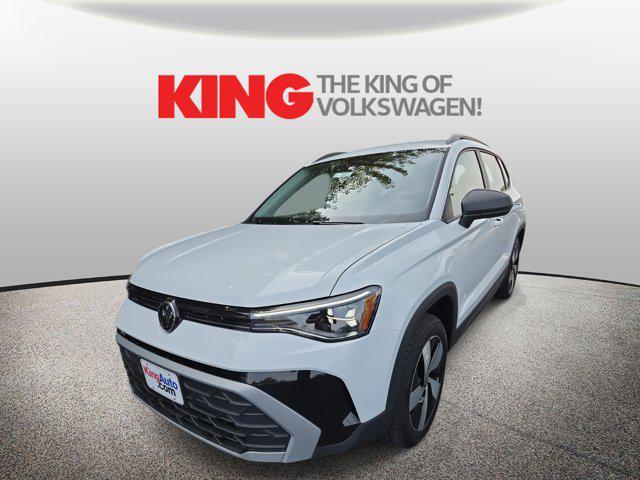 new 2025 Volkswagen Taos car, priced at $21,995