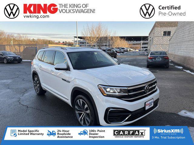 used 2021 Volkswagen Atlas car, priced at $33,499