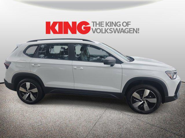 new 2025 Volkswagen Taos car, priced at $21,995