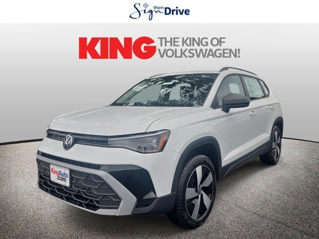 new 2025 Volkswagen Taos car, priced at $21,995