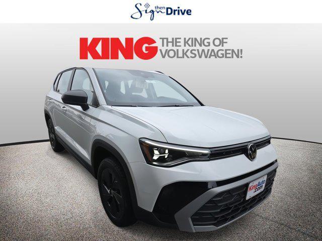 new 2025 Volkswagen Taos car, priced at $22,348