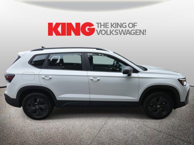 new 2025 Volkswagen Taos car, priced at $26,348