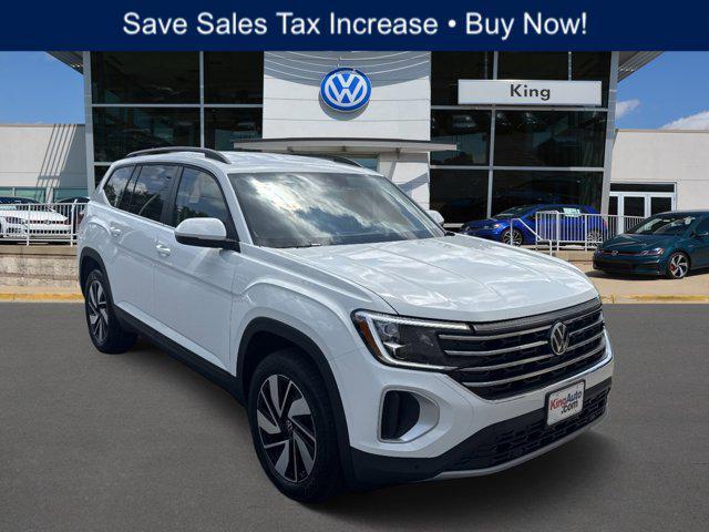 new 2025 Volkswagen Atlas car, priced at $40,334