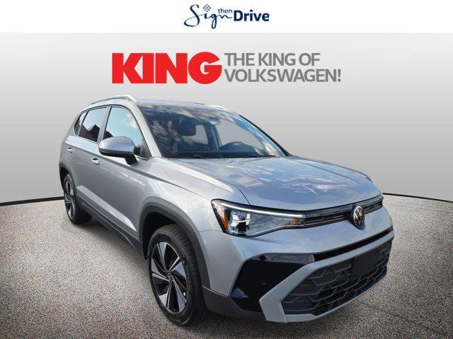 new 2025 Volkswagen Taos car, priced at $24,376