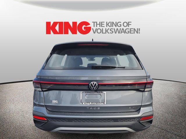 new 2025 Volkswagen Taos car, priced at $27,495