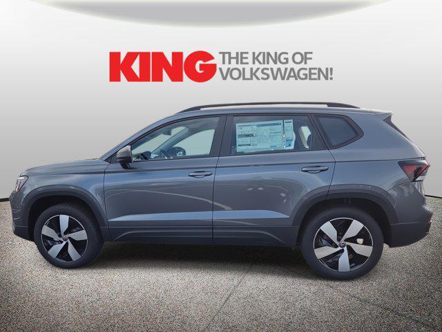 new 2025 Volkswagen Taos car, priced at $27,495