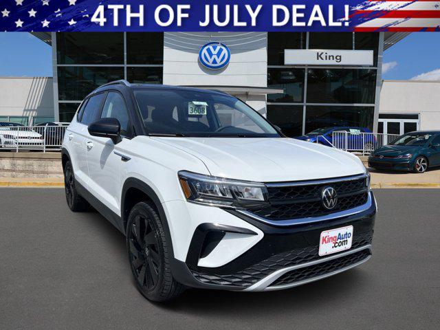 new 2024 Volkswagen Taos car, priced at $28,247