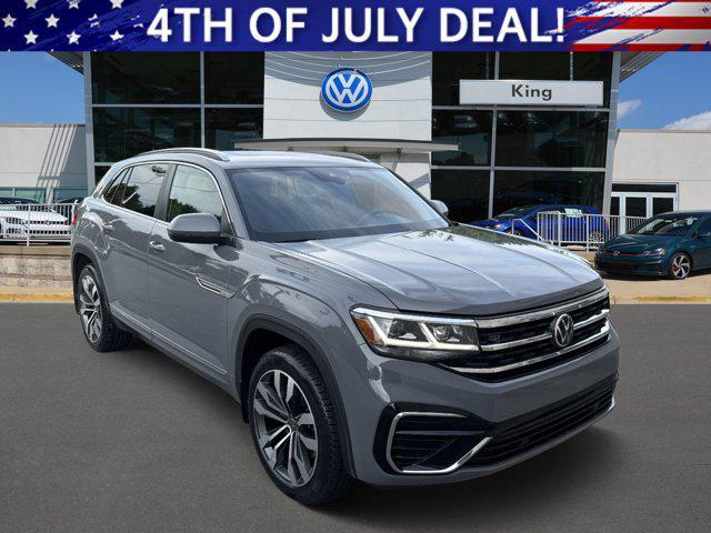 used 2021 Volkswagen Atlas Cross Sport car, priced at $25,499