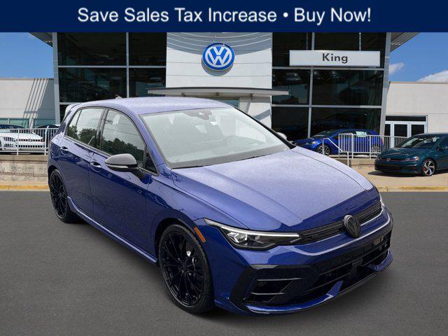 new 2025 Volkswagen Golf R car, priced at $53,821