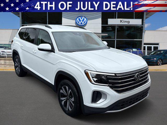 new 2025 Volkswagen Atlas car, priced at $38,198