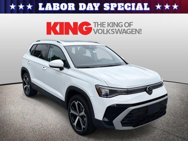 new 2025 Volkswagen Taos car, priced at $35,579