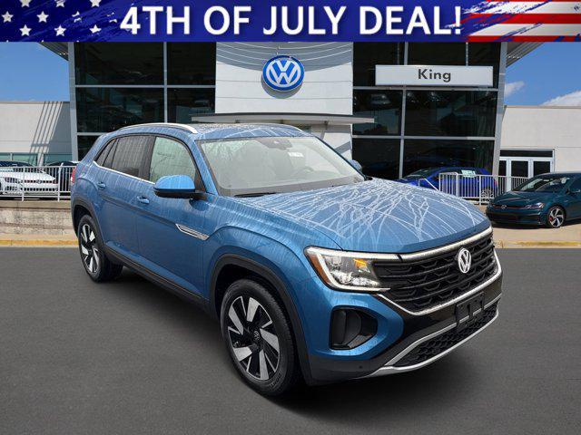 new 2025 Volkswagen Atlas Cross Sport car, priced at $44,219