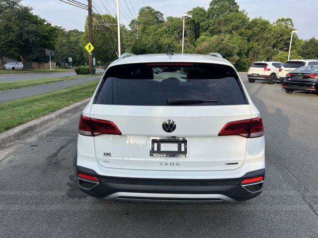 new 2024 Volkswagen Taos car, priced at $26,574