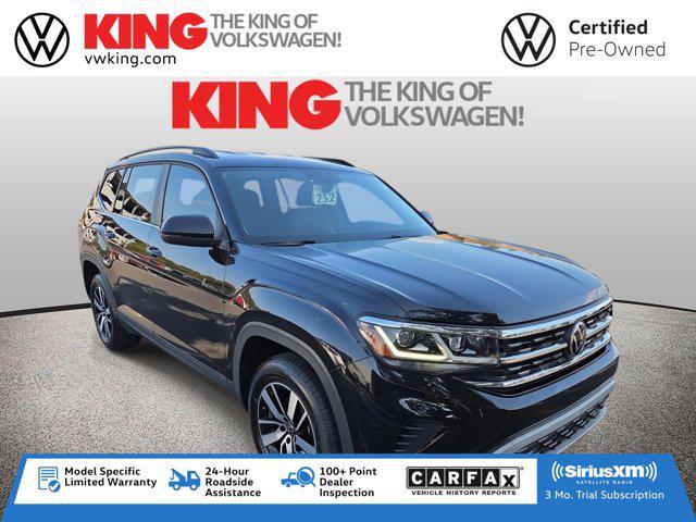 used 2021 Volkswagen Atlas car, priced at $25,499