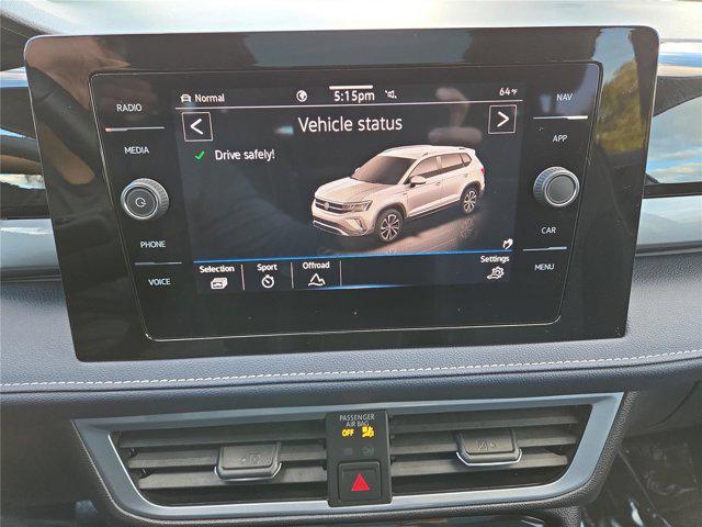 used 2025 Volkswagen Taos car, priced at $31,489