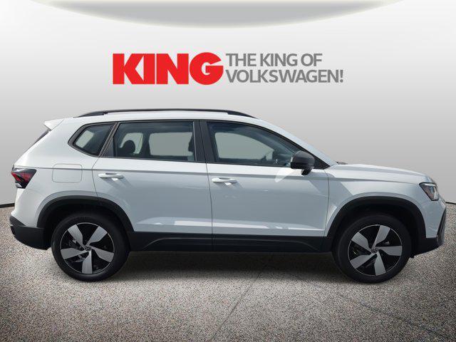 new 2025 Volkswagen Taos car, priced at $21,995