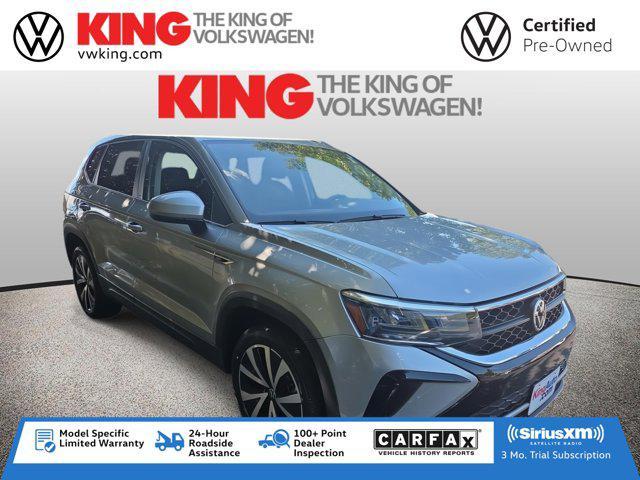 used 2022 Volkswagen Taos car, priced at $19,788