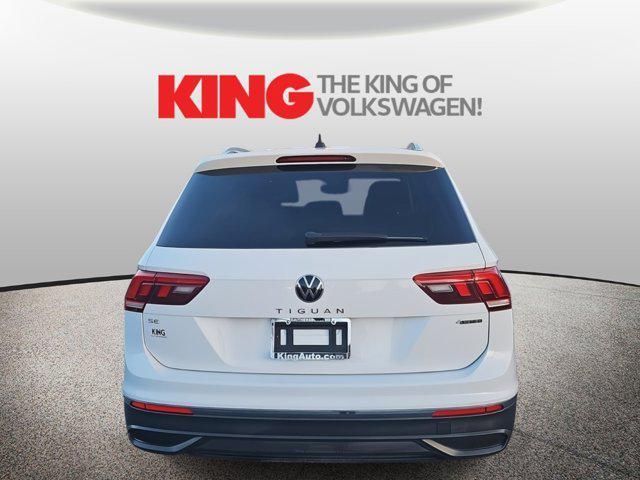 used 2022 Volkswagen Tiguan car, priced at $20,377