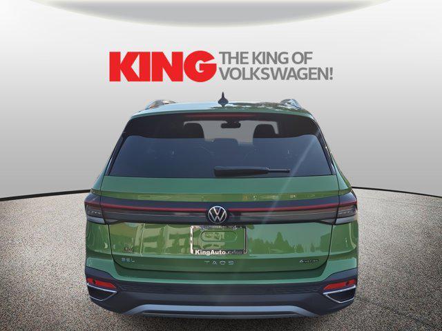 new 2025 Volkswagen Taos car, priced at $36,356