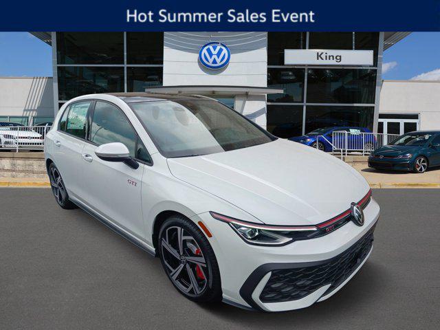 new 2025 Volkswagen Golf GTI car, priced at $39,028