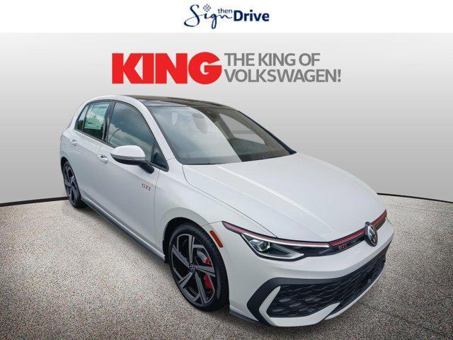 new 2025 Volkswagen Golf GTI car, priced at $39,028