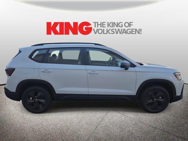 new 2025 Volkswagen Taos car, priced at $20,848