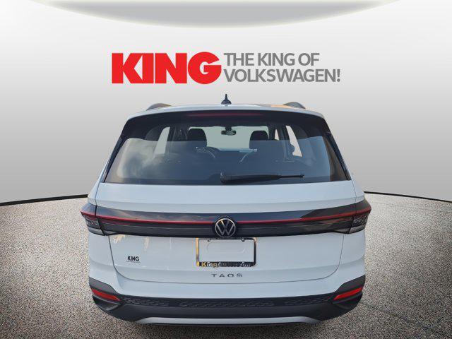 new 2025 Volkswagen Taos car, priced at $20,848