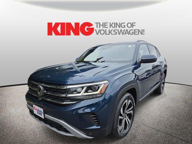 used 2021 Volkswagen Atlas Cross Sport car, priced at $23,330