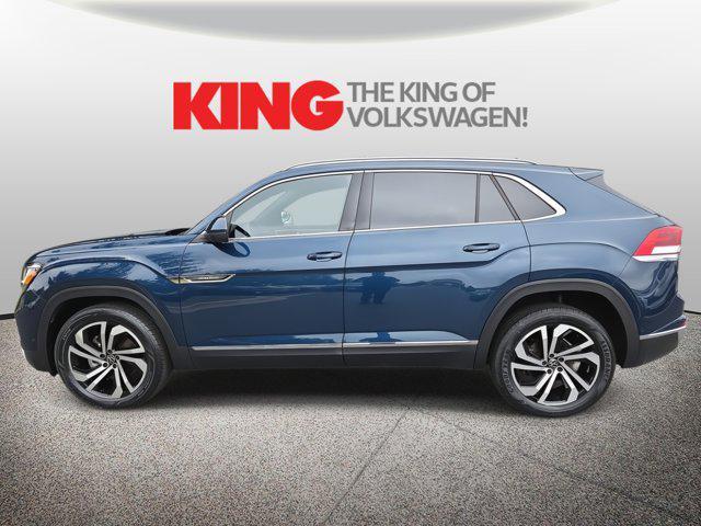 used 2021 Volkswagen Atlas Cross Sport car, priced at $23,330