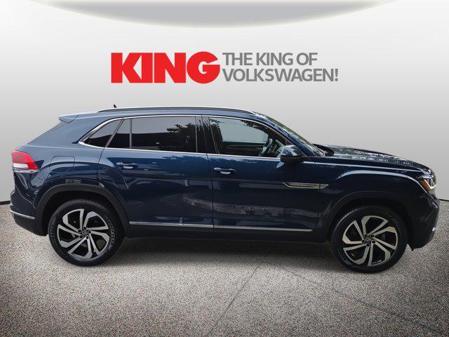 used 2021 Volkswagen Atlas Cross Sport car, priced at $23,330