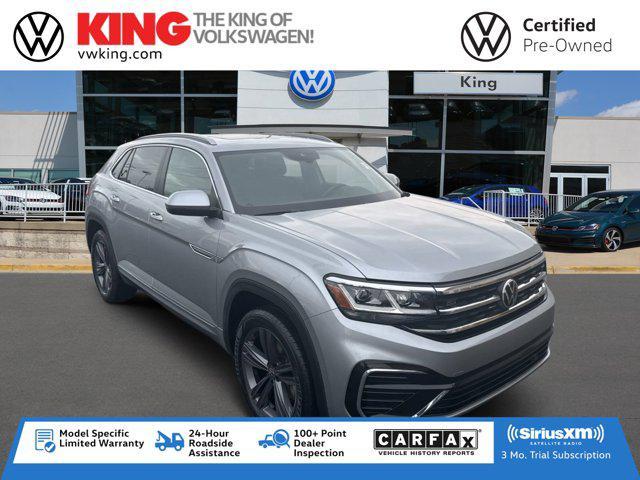 used 2022 Volkswagen Atlas Cross Sport car, priced at $29,999