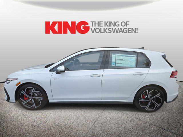 new 2025 Volkswagen Golf GTI car, priced at $39,028