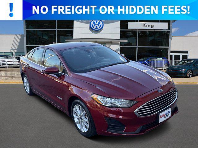 used 2019 Ford Fusion Hybrid car, priced at $16,599